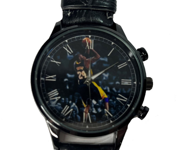 NBA Player Leather Strap Watch Variety Featuring Jordan, James, Wade & Bryant