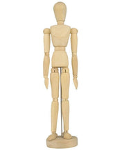 Load image into Gallery viewer, Lot of 50 - 12" Artists Wooden Jointed Mannequins - Drawing Human Figure Models
