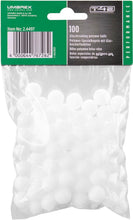 Load image into Gallery viewer, 100-Pack .50 Caliber Solid Polymer WHITE Quick Access Balls - T4E Glass Breaking
