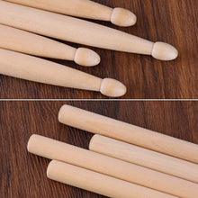 Load image into Gallery viewer, 12 PAIRS - 7B WOOD TIP NATURAL MAPLE DRUMSTICKS
