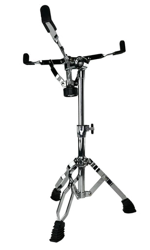 Zenison SNARE DRUM STAND Double Braced Chrome Percussion Drummer Gear Heavy Duty