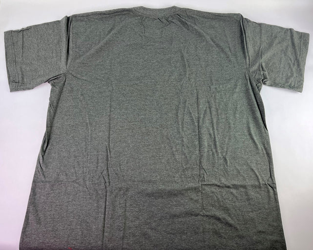 NHL Calgary Flames Hockey Men's Licensed Screen Print T-Shirt, Gray, Big & Tall