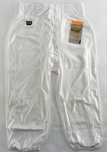 Load image into Gallery viewer, Wilson Football Practice Pants WTF5720 Protective Pants wPad Slots White Sm-L-XL
