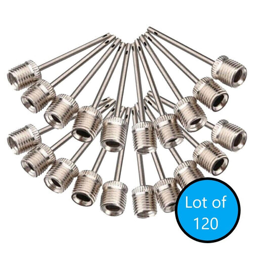 120 Inflating Needles Pin Nozzle Air Pump Valve Adaptors Ball Fill Universal Fit