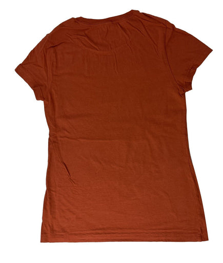 Women's Classic Tee American Apparel Comfort T-Shirt 100% Cotton Pumpkin - XS