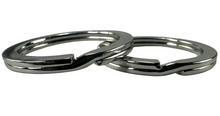 Load image into Gallery viewer, 10-PACK Key Rings - Nickel Plated Heavy Duty Steel - Extra Large 1.25" Diameter
