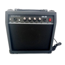 Load image into Gallery viewer, Zenison Electric 6 String Black Guitar Combo Starter Set Solid Wood Body Case
