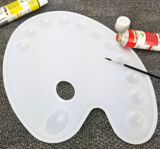 Lot of 100 Artist Palettes - Wholesale Paint Palettes Universal Paint Styles