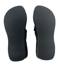 Load image into Gallery viewer, Gypsy Soule Platform Wedge Sandals, Van Glow 2in Comfort Heel Flip Flops, Black

