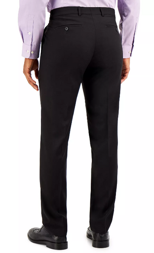 Kenneth Cole Reaction Dress Pants Men's Suit Separate Pant Black Multiple Sizes
