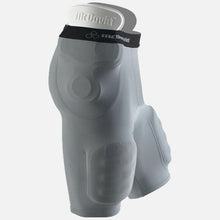 Load image into Gallery viewer, McDavid Girdle 750T Pro 5-Pocket Football 5 Pad Pocket Compression Shorts Grey
