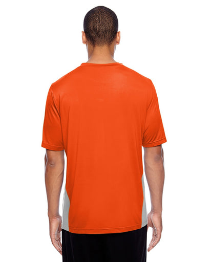 Team 365  Men's Jersey TT10, Antimicrobial Moisture Wicking Orange Varied Sizes