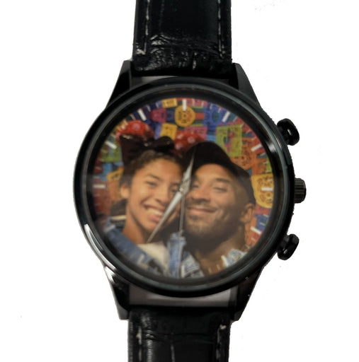 NBA Player Leather Strap Watch Variety Featuring Jordan, James, Wade & Bryant