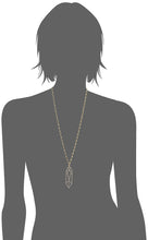 Load image into Gallery viewer, Fragments Crystal Tassel Necklace, 30"
