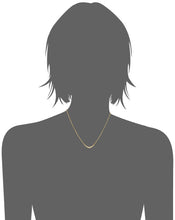 Load image into Gallery viewer, Fragments Pave Bar Necklace, 17" + 2" Extender
