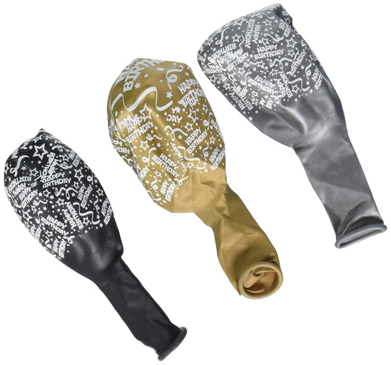Confetti Burst Print Latex Balloons | Pack of 20