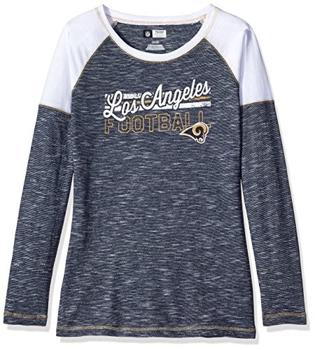 VF LSG NFL Women's Long Sleeve Raglan Open Neck Tee
