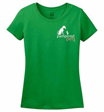 Load image into Gallery viewer, Pampered Pets Women's 5 oz Look Pretty - Play Dirty HD T-Shirt
