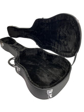 Load image into Gallery viewer, Hardshell Guitar Case for 6 or 12 Strings Acoustic Classical Dreadnought Black Heavy Duty Plush Lining
