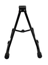 Load image into Gallery viewer, GUITAR STAND A-Frame Design - Black Heavy Duty Padded Folding MODERN DISPLAY New
