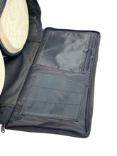 Load image into Gallery viewer, Zenison Bongo Drum Gig Bag 7+8" Deluxe Interior Padding Carrying Strap &amp; Handle
