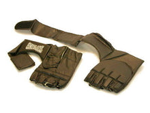 Load image into Gallery viewer, OPEN BOX Top Ring Leather Heavy Bag Training Fingerless Sparing MMA Gloves XL
