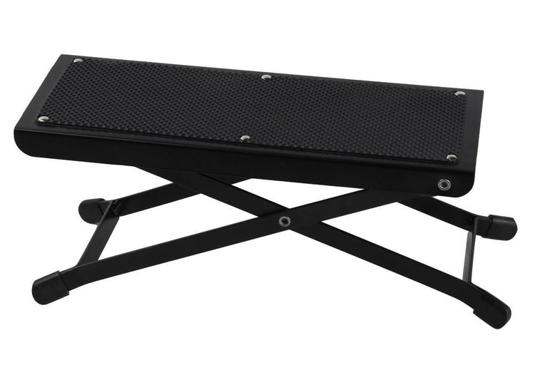 Zenison Guitar Foot Rest Stool Folding Adjustable Height Non-Slip Rubber Pad