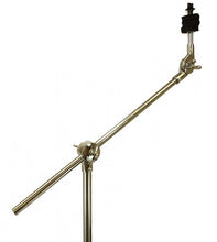 Load image into Gallery viewer, CYMBAL BOOM STAND 5' feet DOUBLE BRACED Chrome Percussion Dums Tripod NEW
