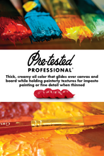 Load image into Gallery viewer, Scarlet Red Oil Paint, Artist Quality Color 205, 200 ml Tube, ASTM D4236
