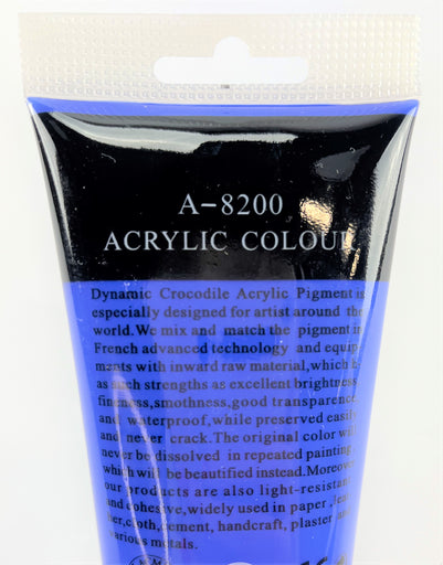 Blue Acrylic Paint Large 200 ml Tube Artists' Paint