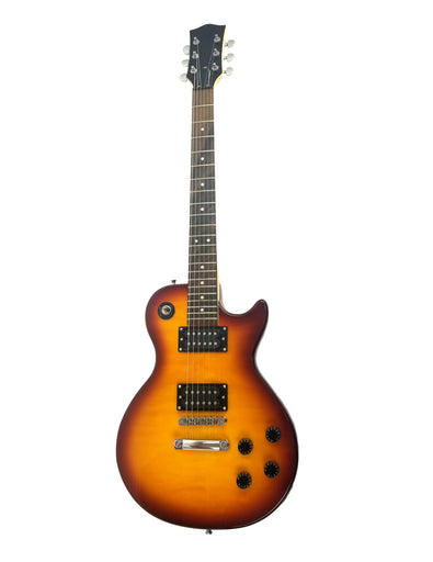 Classic Electric Guitar Exotic Quilted Maple with Smooth Finish Sunburst Tobacco