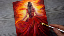 Load image into Gallery viewer, Red Acrylic Paint Large 200 ml Tube Artists' Paint
