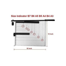 Load image into Gallery viewer, Paper Cutter 18" x 15" Guillotine Blade Paper Trimmer Multiuse for Home &amp; Office
