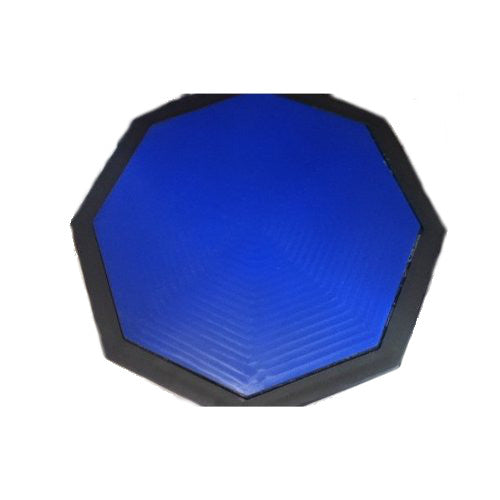 Silent Drum 10 Inch Snare Drum Practice Pad Double Sided Silent Rubber Foam Octagon