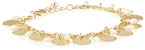 Ettika Disc & Pearl Bracelet