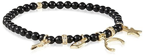 Ettika Black Charm Bracelet