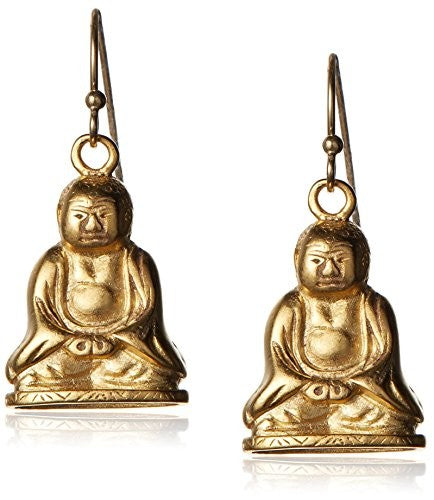Wendy Mink Buddha Drop Earring