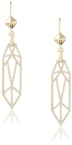 Fragments Pave Cage Earring