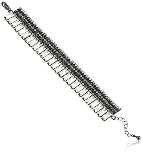 Stella & Ruby Crystal Baguette Bracelet, 7