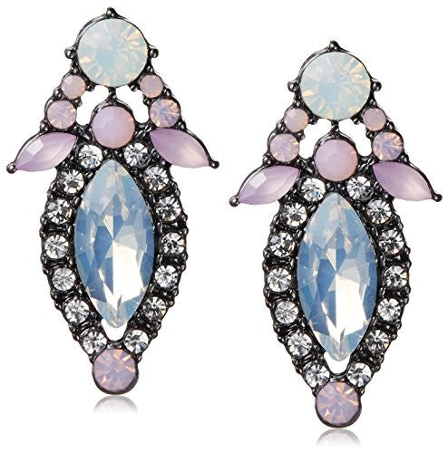 Fragments Pink Flower Earrings