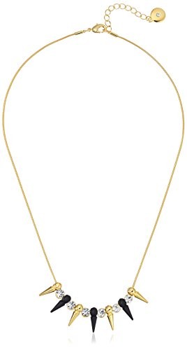 Fragments Alternate Spike & Bezel Necklace, 18