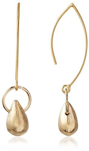 Cristina V. Rhodium-Plated Drop Earrings