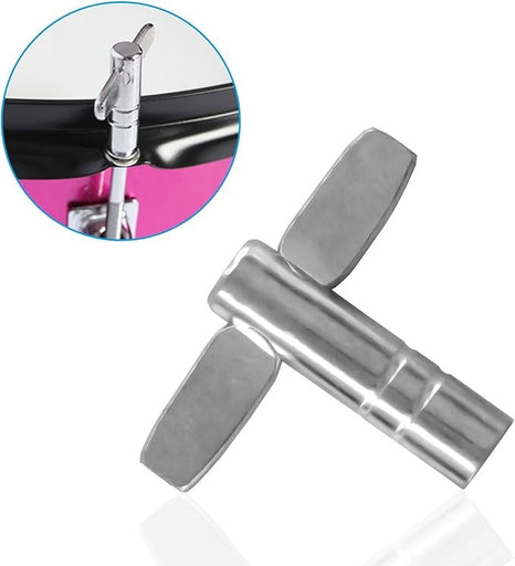 Zenison Metal Drum Tuning Key Tuner Solid Standard 5mm Square Socket