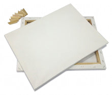 Load image into Gallery viewer, Two 5x7" Artist Canvases, Pre-Stretched Cotton Duck Double Acrylic Gesso
