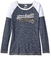 Load image into Gallery viewer, VF LSG NFL Women's Long Sleeve Raglan Open Neck Tee
