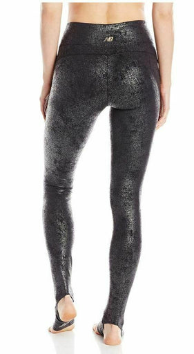 New Balance Women's Studio Tights, Black/White, X-Large NWT