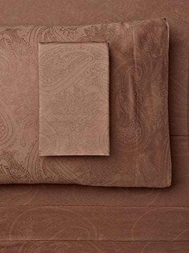 Westport Linens Paisley Jacquard Sheet Set