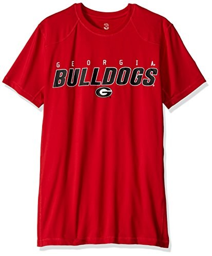 NCAA Georgia Bulldogs Men's Official T-shirt, Small/Medium, Red