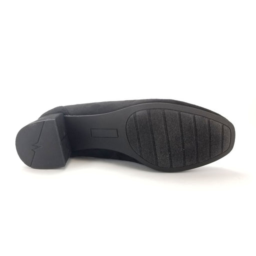 Mountain Sole, Women's Madyn Elastic Ankle Strap Pumps, Back Zipper Secure Fit