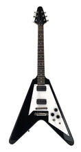 Load image into Gallery viewer, Electric Guitar 6 String Solid Wood Body Bolt on Neck ROCK METAL Style Black
